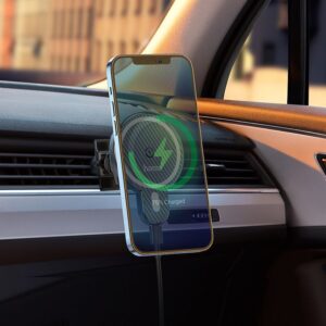 Hoco CA85 15W Magnetic Wireless Charger Air VentCar Holder - Black